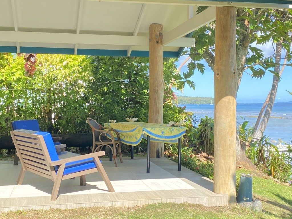 Soak in Taveuni's waters from your private patio