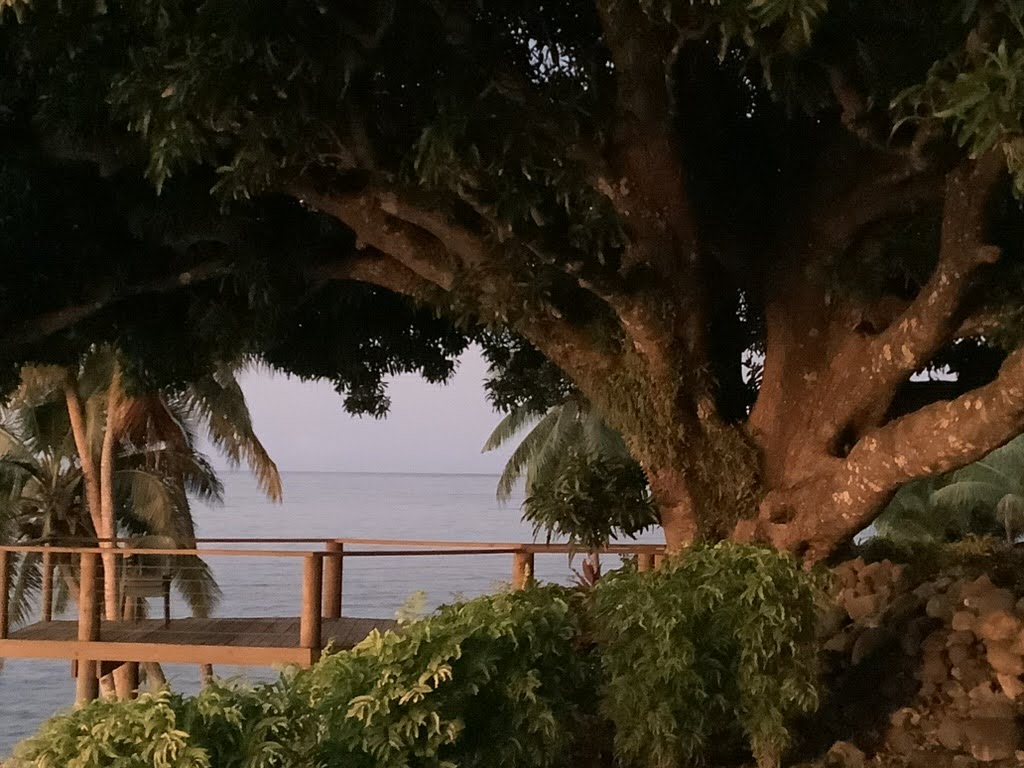 Unwind and take in the views at our overwater deck