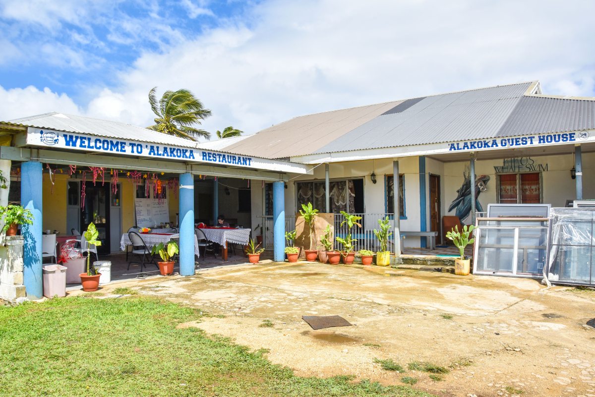 ‘Alakoka Tahi Moana Guest House Entrance