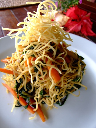 Fiji Salad at The Pointe Restaurant