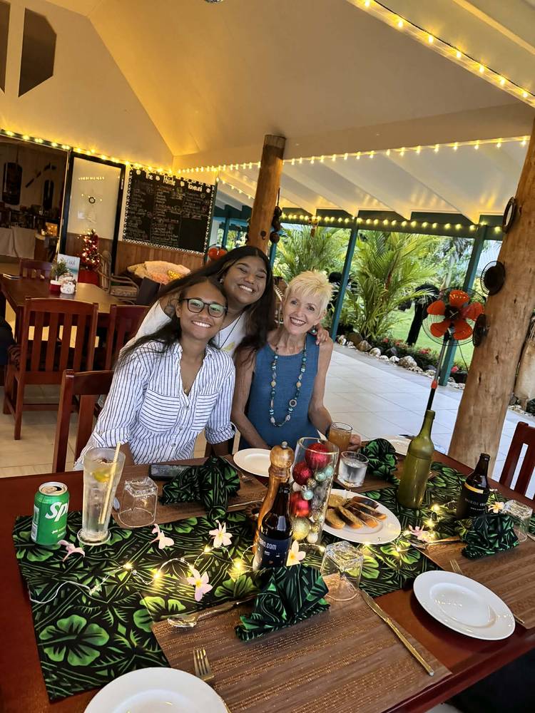 Unwind and take in the views at our overwater deck