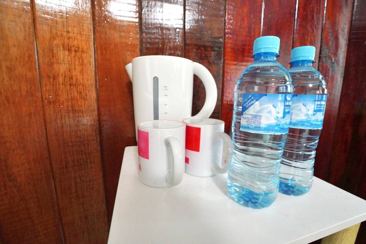Electric Kettle and Complimentary Water