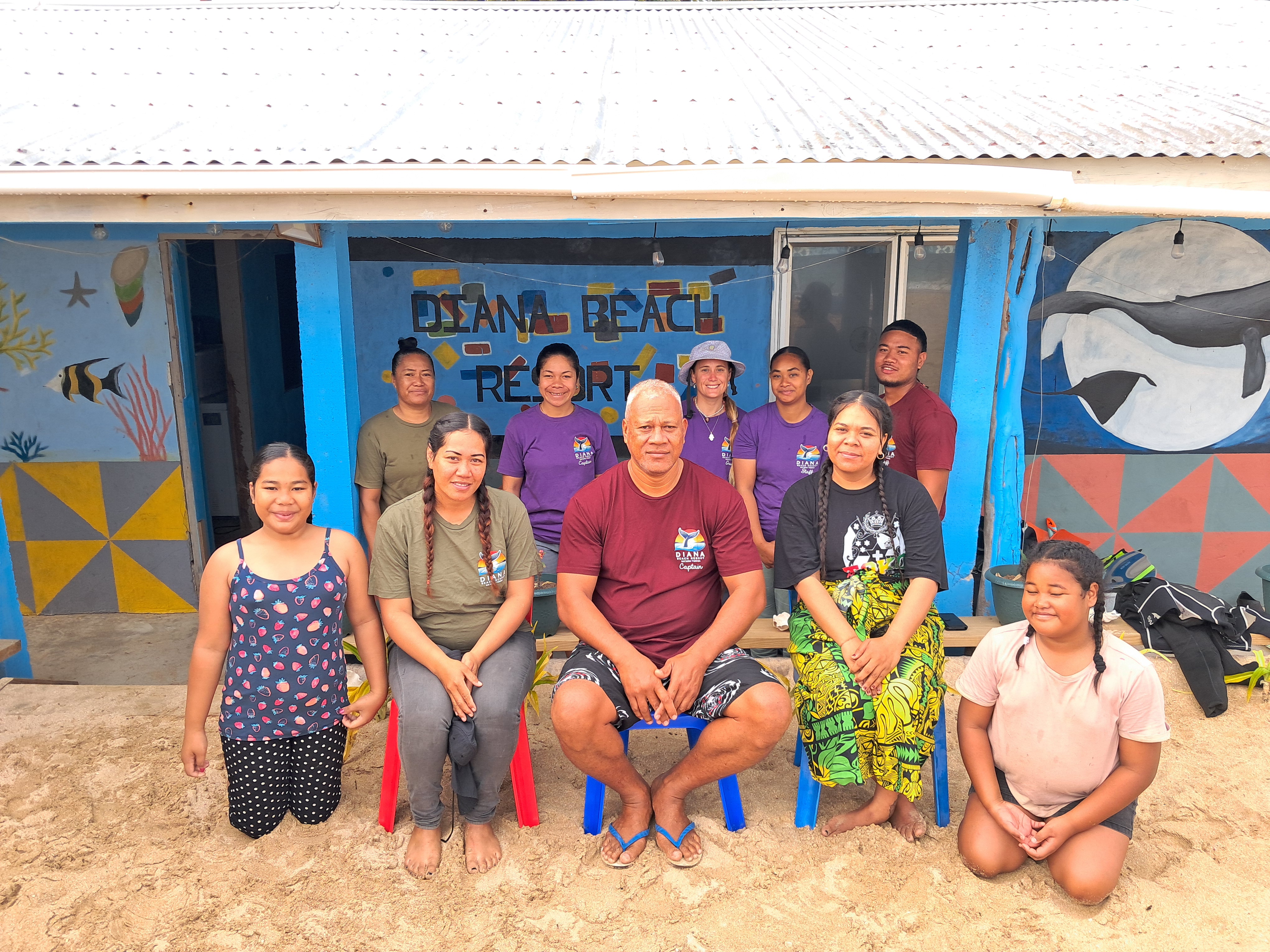 Come to Tonga to experience Diana Beach Resort