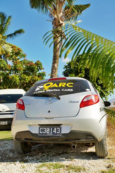 Come to Tonga to experience Alpha Rental Cars