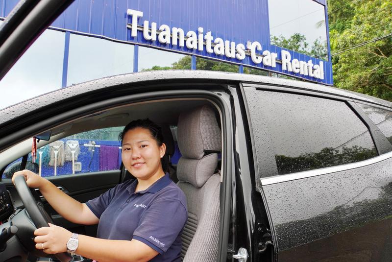 Come to American Samoa to experience Tuanaitau's Car Rental