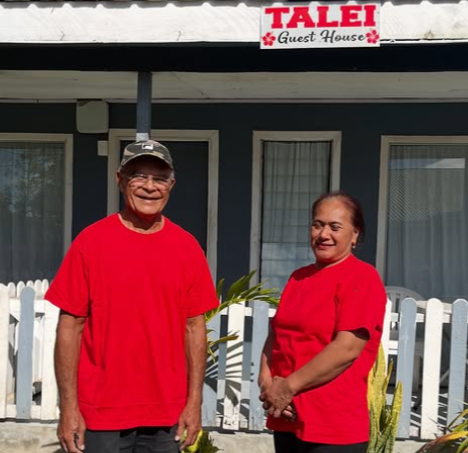 Owner Fane from Talei Guest House & Whale Swim