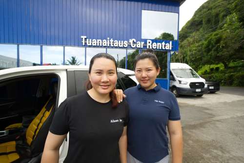 Owner & Operator Liu & Lin from Tuanaitau's Car Rental