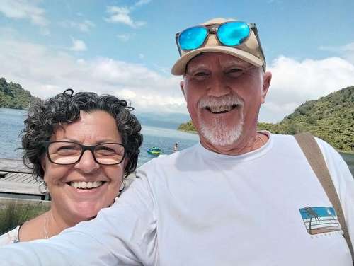 Owner and Operators Petra & Tony from Vava'u Beachfront Villas