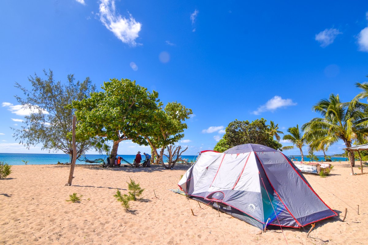 Beachfront Camping Site offered by Diana Beach Resort