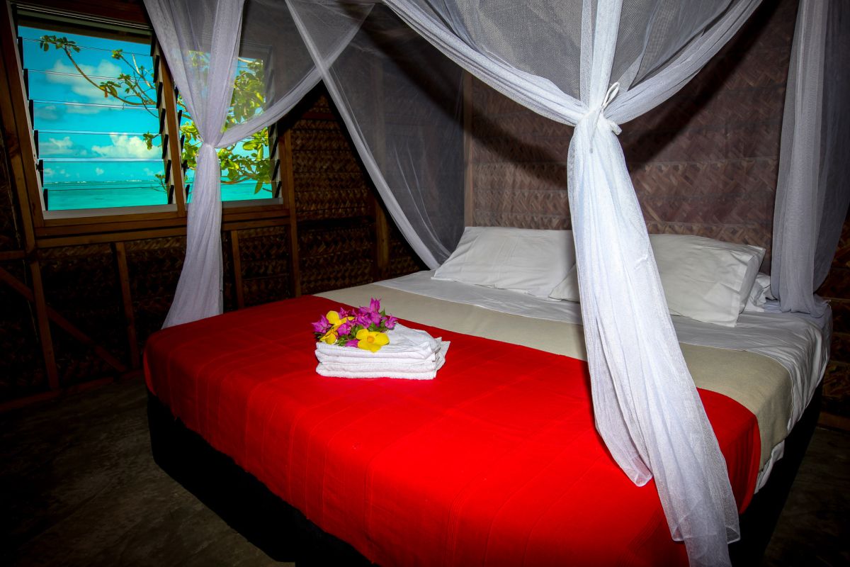 Double Fale offered by Matafonua Lodge